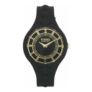 Versus Versace Fire Island Studs Strap Watch Black Womens